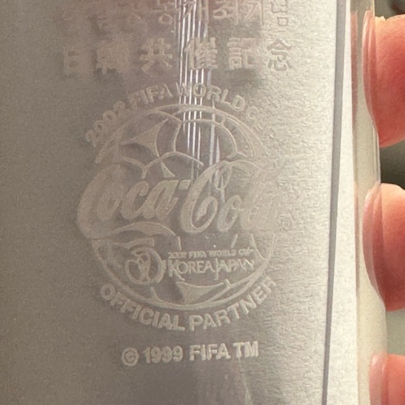 McDonald's Original Soccerball Glass 2002 FIFA World Cup Japan / Korea - Picture 12 of 14